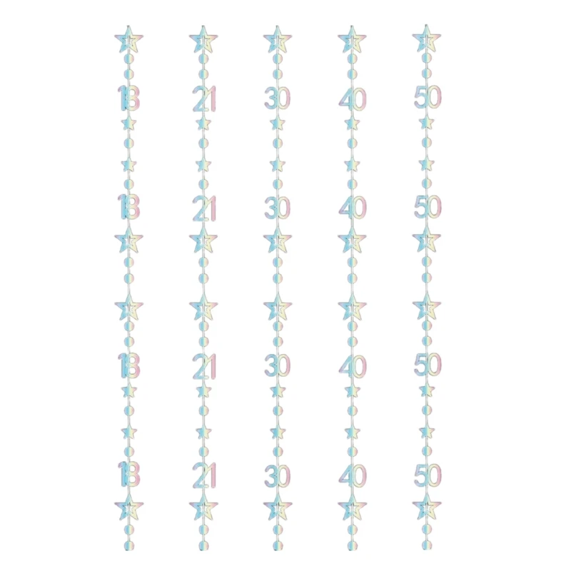 Festival Hanging Ornament with Star and Number Stylish Birthday Party Decoration Colorful Wall Hangings Accessory Dropshipping
Festival Hanging Ornament with Star and Number Stylish Birthday Party Decoration Colorful Wall Hangings Accessory Dropshipping