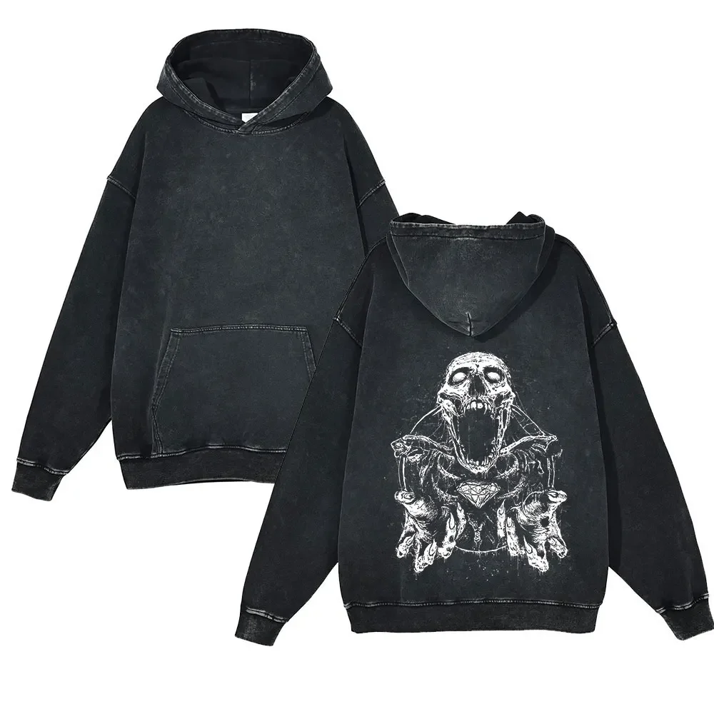 Y2K Skull Hoodies Men Women Hip Hop Skeleton Print Acid Vintage Washed Hooded Sweatshirt Oversized Cotton Spring Pullover Tops
Y2K Skull Hoodies Men Women Hip Hop Skeleton Print Acid Vintage Washed Hooded Sweatshirt Oversized Cotton Spring Pullover Tops