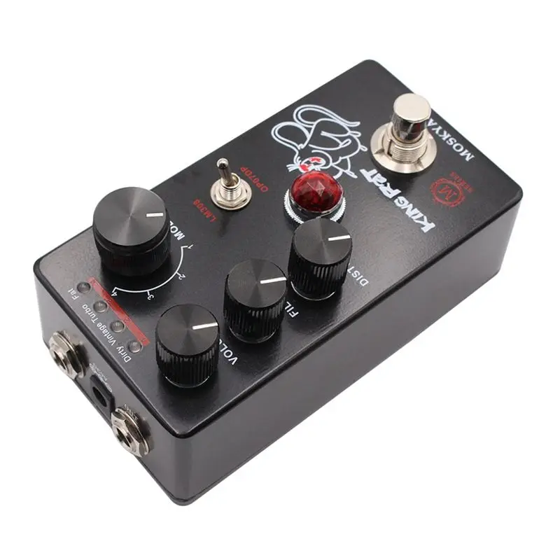 A61P MOSKYAUDIO KING RAT Guitar Effects Pedal Distortion True Bypass Circuit Guitar Processor Accessories
A61P MOSKYAUDIO KING RAT Guitar Effects Pedal Distortion True Bypass Circuit Guitar Processor Accessories