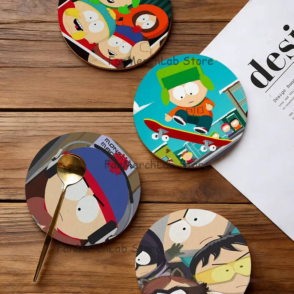 Cartoon S-South-S-P-Park Round Coaster Non-slip table mat Insulated Coasters Kitchen Dining Room Tabletop Decor
Cartoon S-South-S-P-Park Round Coaster Non-slip table mat Insulated Coasters Kitchen Dining Room Tabletop Decor