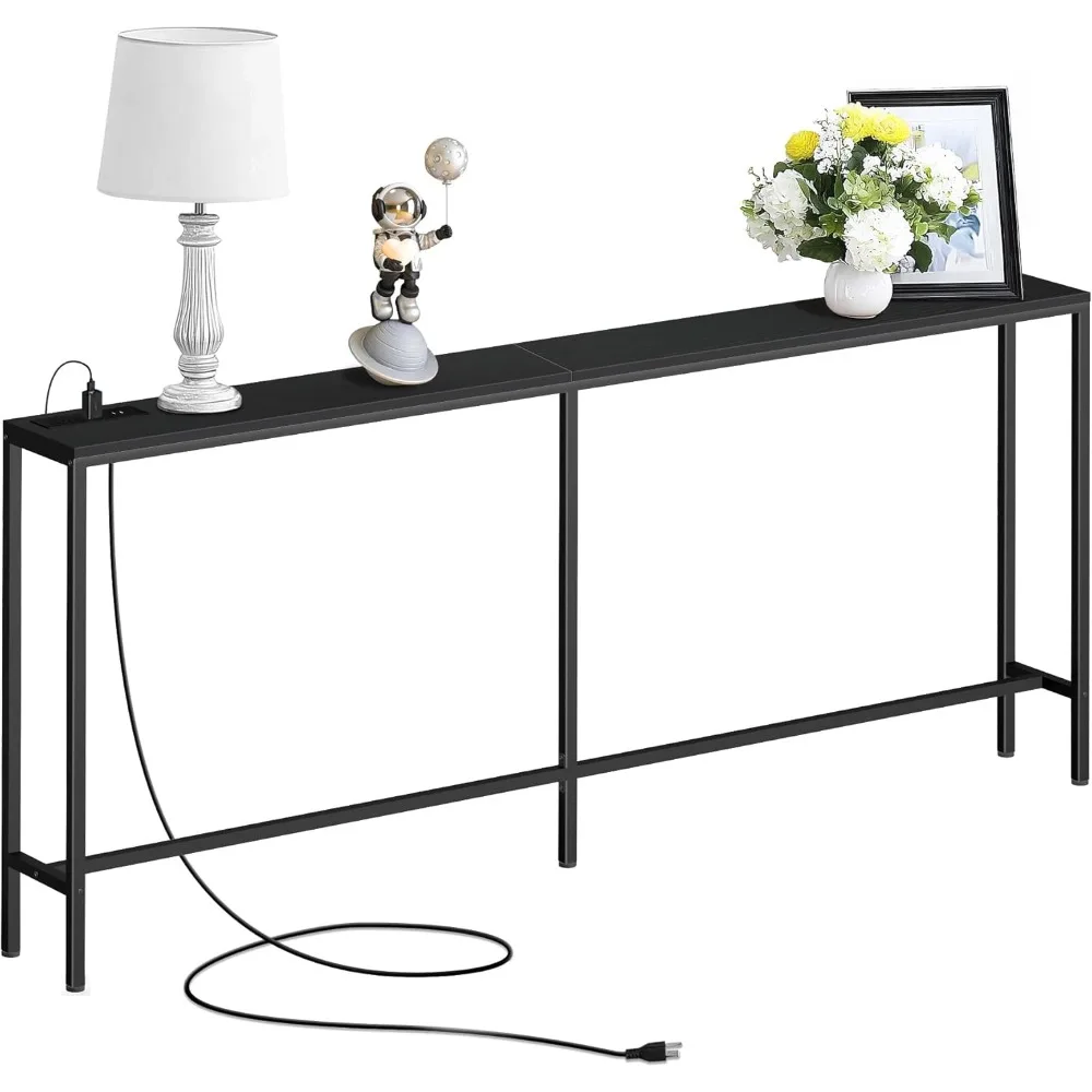 70 Inch Console Table with Outlet, Sofa Table with Charge Station Long Entryway Table for Office, Hallway, Bedroom
70 Inch Console Table with Outlet, Sofa Table with Charge Station Long Entryway Table for Office, Hallway, Bedroom