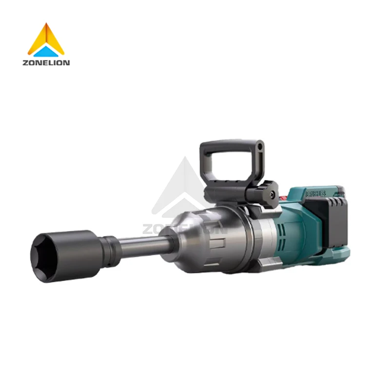 40V Industrial Power Wrench Battery Operated 1 Inch Long Shaft 4000 N.m Big Torque Brushless Impact Wrench Heavy Duty 
40V Industrial Power Wrench Battery Operated 1 Inch Long Shaft 4000 N.m Big Torque Brushless Impact Wrench Heavy Duty