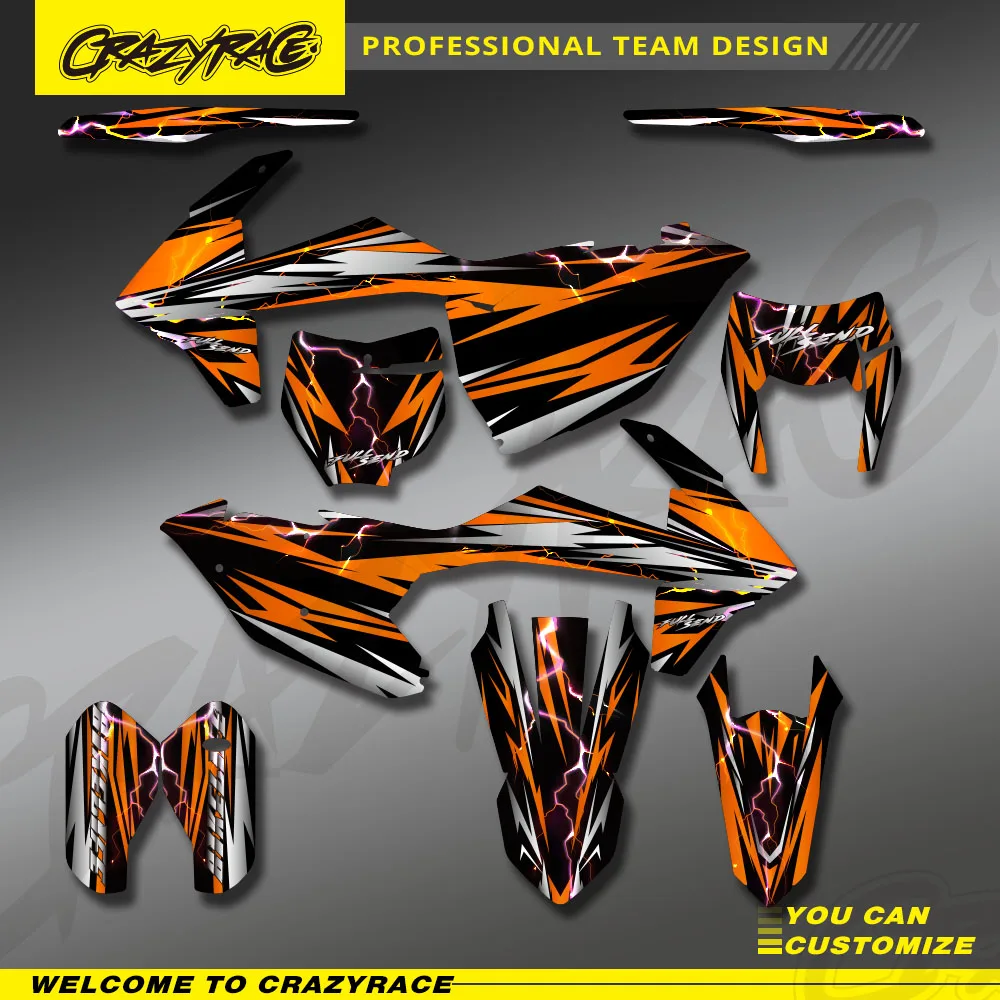 Motorcycle Graphics Decal Stickers Kit For KTM 125 250 350 450 SX SXF 2016 2017 2018 EXC EXCF XCW 2017 2018 2019 Customize
Motorcycle Graphics Decal Stickers Kit For KTM 125 250 350 450 SX SXF 2016 2017 2018 EXC EXCF XCW 2017 2018 2019 Customize