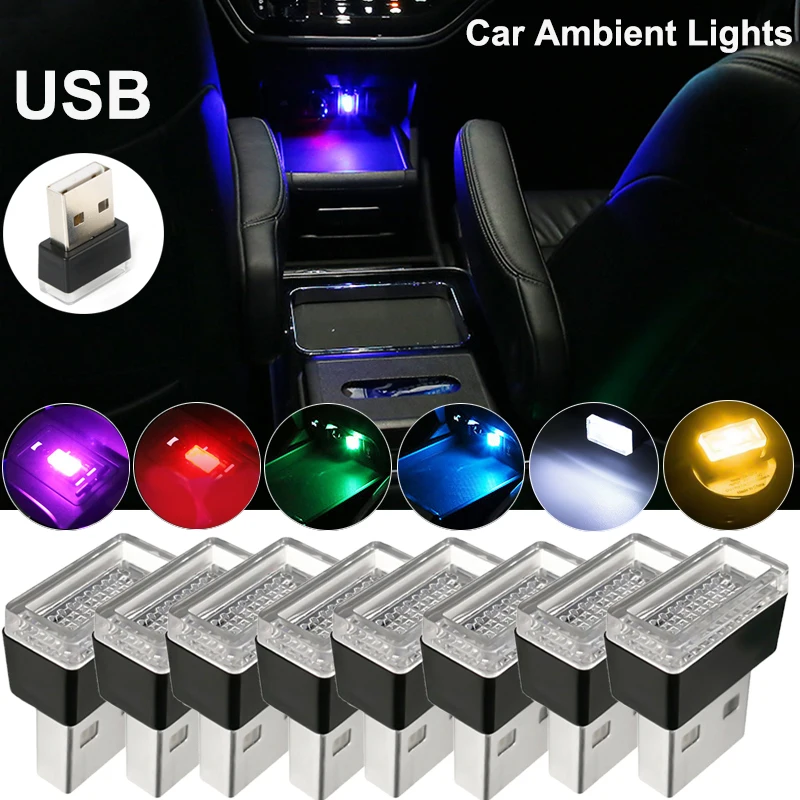 Mini USB LED Car Lights Car Interior Ambient Light Emergency Lighting Car Color Decorative Light Atmosphere USB Lamp Accessories
Mini USB LED Car Lights Car Interior Ambient Light Emergency Lighting Car Color Decorative Light Atmosphere USB Lamp Accessories