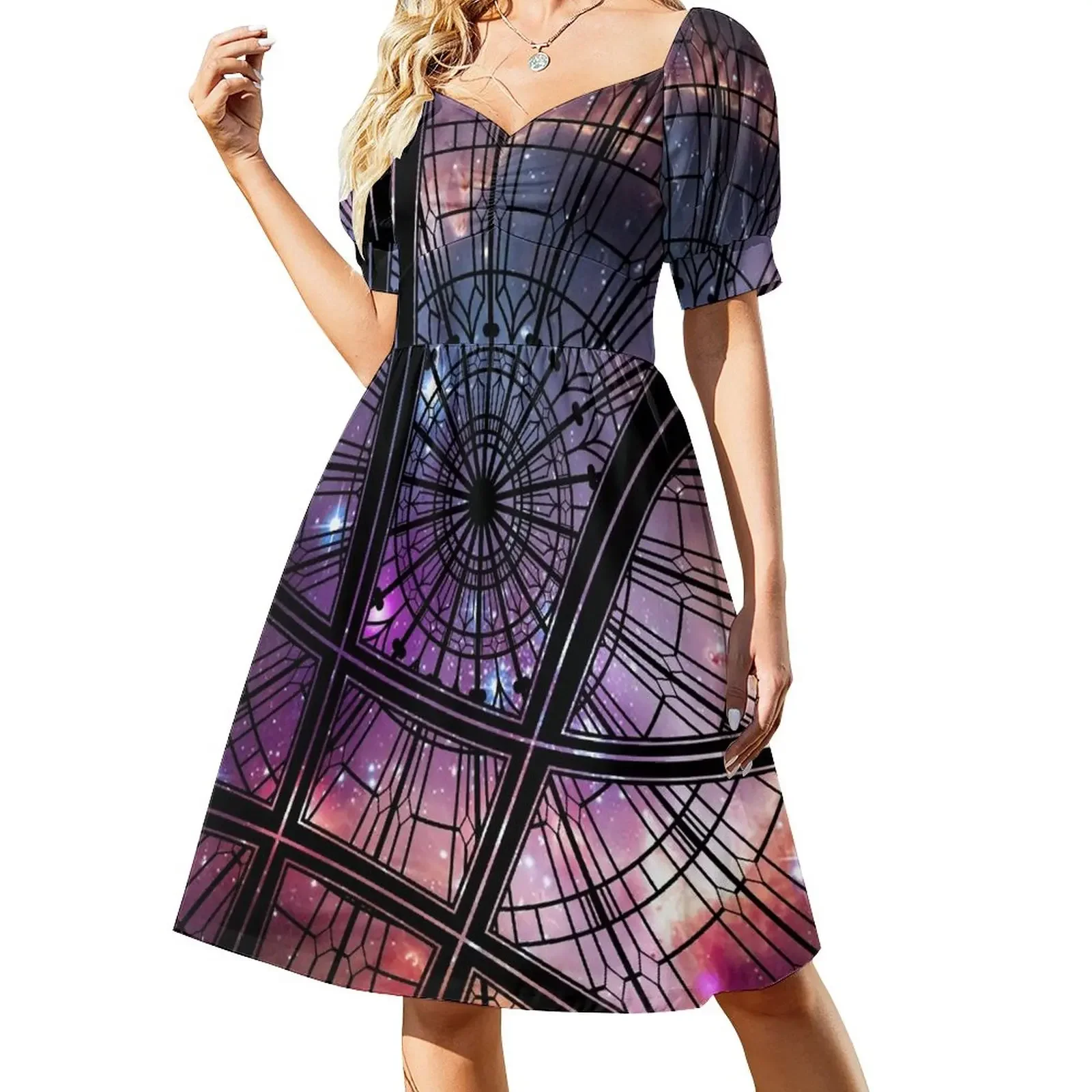 Strange window Short-Sleeved Dress african dresses for woman women evening dress loose summer dress
Strange window Short-Sleeved Dress african dresses for woman women evening dress loose summer dress