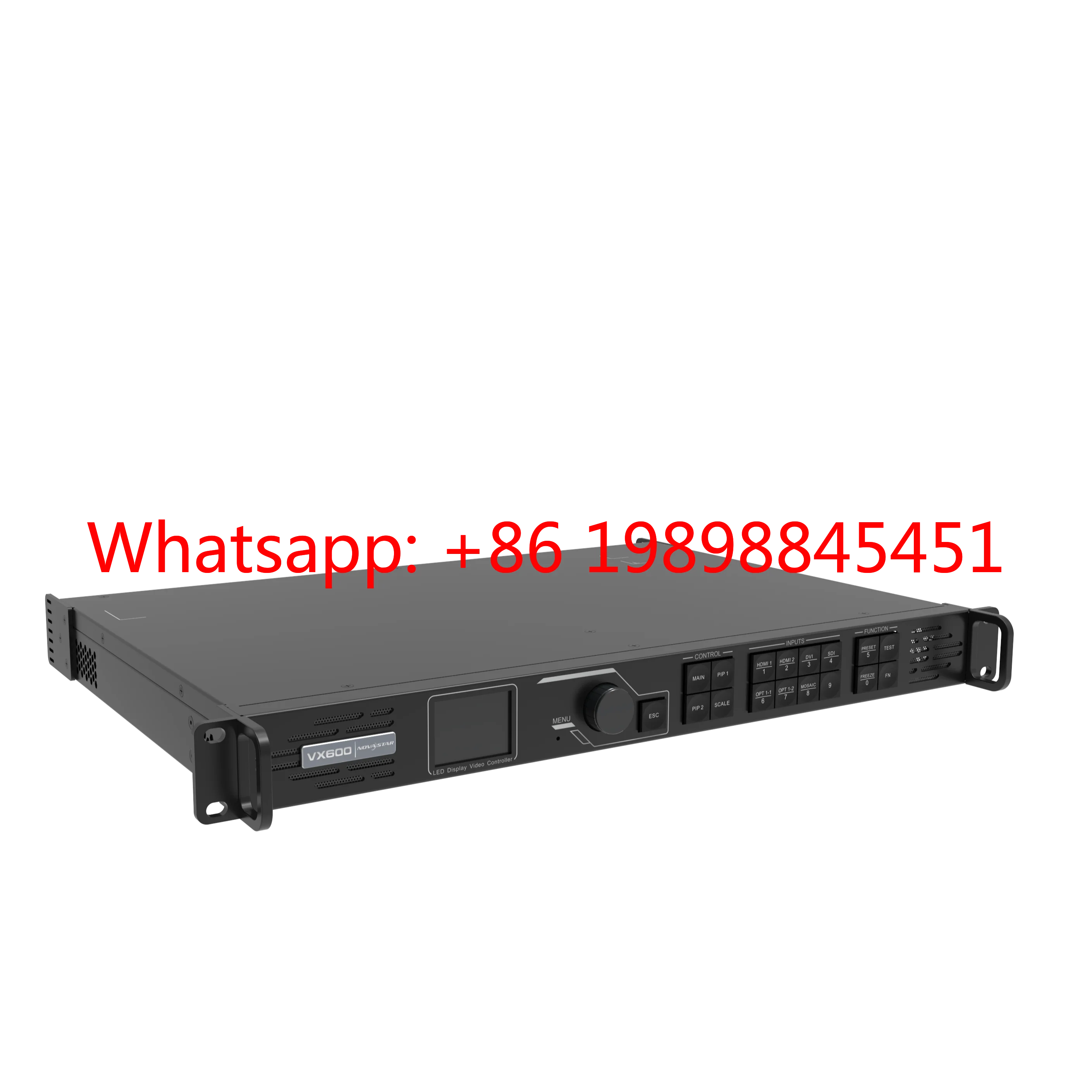 NovaStar VX600 All‑in‑One LED Video Processor Controller 3.9M Pixels 6 Ethernet Ports 10G Fiber for LED Video Wall System
NovaStar VX600 All‑in‑One LED Video Processor Controller 3.9M Pixels 6 Ethernet Ports 10G Fiber for LED Video Wall System