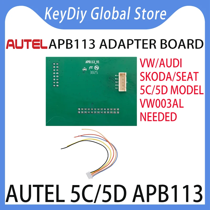 Autel 5C 5D APB113 adapter key adding For VW group 5C 5D models part of IMKPA on IM508 IM608 XP400Pro Autel smart key Ikey VW003
Autel 5C 5D APB113 adapter key adding For VW group 5C 5D models part of IMKPA on IM508 IM608 XP400Pro Autel smart key Ikey VW003