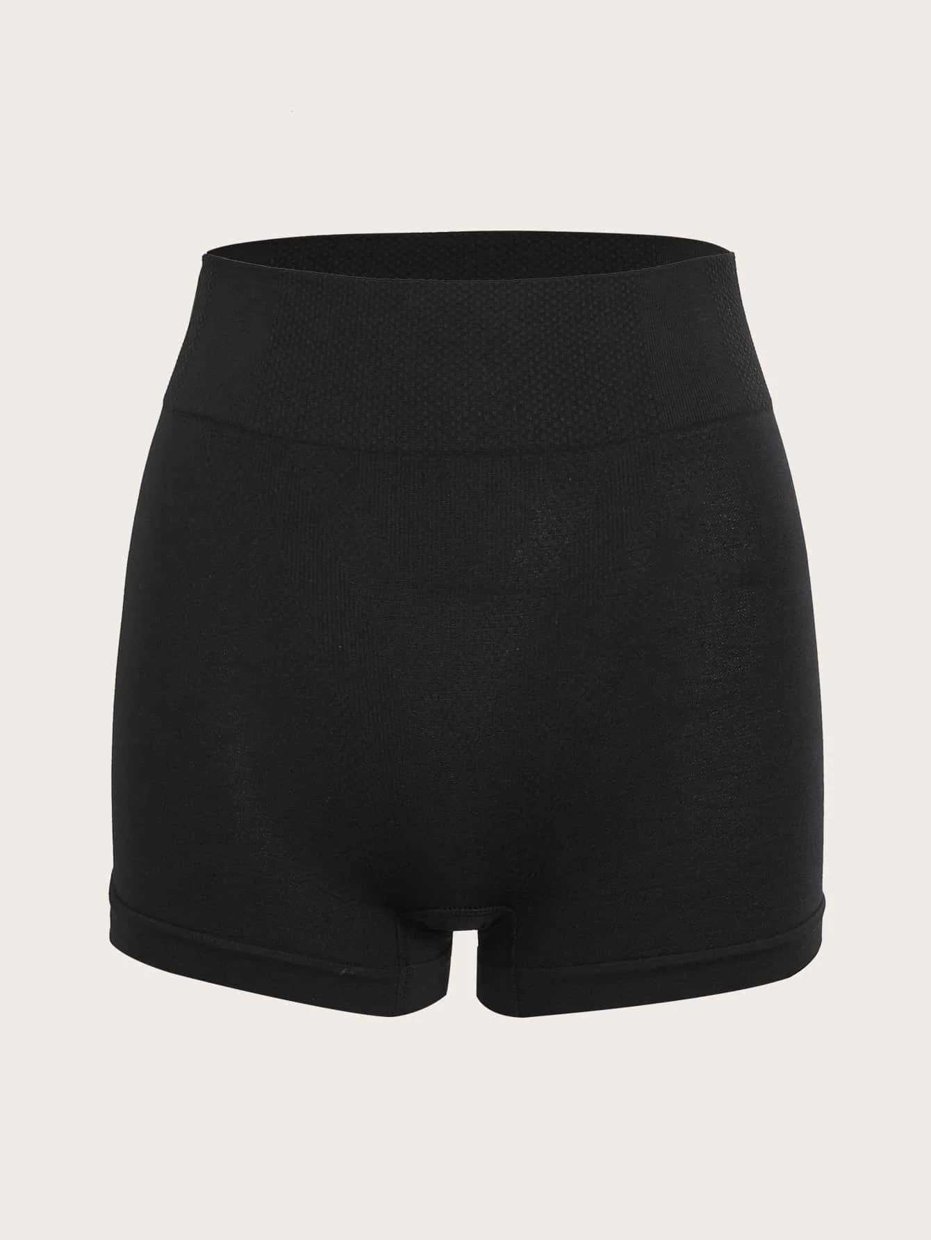 Womens Solid Color Elastic Waist Cutout Shapewear Shorts
Womens Solid Color Elastic Waist Cutout Shapewear Shorts