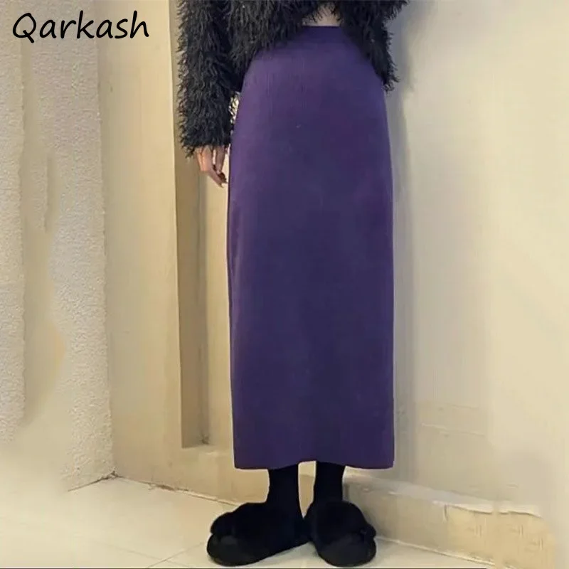 Вельветовые юбки женские прямые с разрезом сзади с высокой талией нежные винтажные офисные женские элегантные миди Faldas Harajuku теплые зимние уличные
Вельветовые юбки женские прямые с разрезом сзади с высокой талией нежные винтажные офисные женские элегантные миди Faldas Harajuku теплые зимние уличные