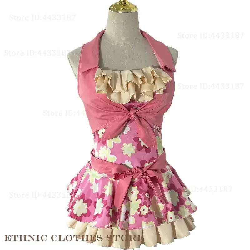 Платье Лолиты с цветочным принтом, купальник, костюм аниме Хосимия Ичиго, карнавальный костюм, сексуальная униформа, наряд на Хэллоуин, женское праздничное платье
Платье Лолиты с цветочным принтом, купальник, костюм аниме Хосимия Ичиго, карнавальный костюм, сексуальная униформа, наряд на Хэллоуин, женское праздничное платье