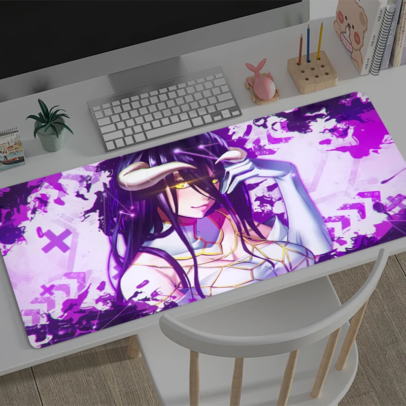 Gaming Mouse Pad Overlord Albedo Gamer Computer Accessories Keyboard big Mat Mousepad Company Laptop Desk mat PC Anime Mousepad
Gaming Mouse Pad Overlord Albedo Gamer Computer Accessories Keyboard big Mat Mousepad Company Laptop Desk mat PC Anime Mousepad