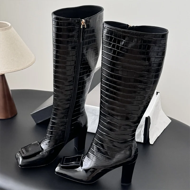 Top quality 2026 New Style Women's Knee Length long Boots Leather Handmade shoes for woman elegant 25110896
Top quality 2026 New Style Women's Knee Length long Boots Leather Handmade shoes for woman elegant 25110896