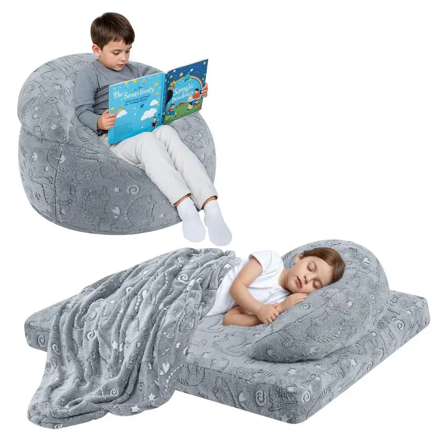 Bean Bag Chair for Kids, Dinosaur Convertible Toddler Beanbag Bed, Children Bean Chair Stuffed to Floor Mattress with Filler, G
Bean Bag Chair for Kids, Dinosaur Convertible Toddler Beanbag Bed, Children Bean Chair Stuffed to Floor Mattress with Filler, G