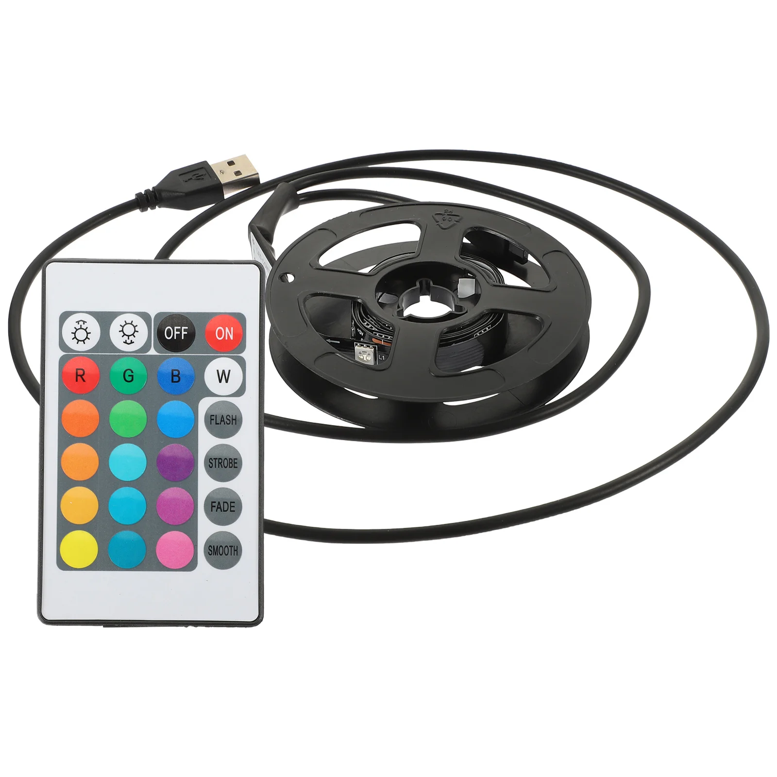 Remote Controlled USB Powered Rgb Strip Light Flexible LED Tape Light App Control Room Decor Aesthetic Under Bed Background
Remote Controlled USB Powered Rgb Strip Light Flexible LED Tape Light App Control Room Decor Aesthetic Under Bed Background