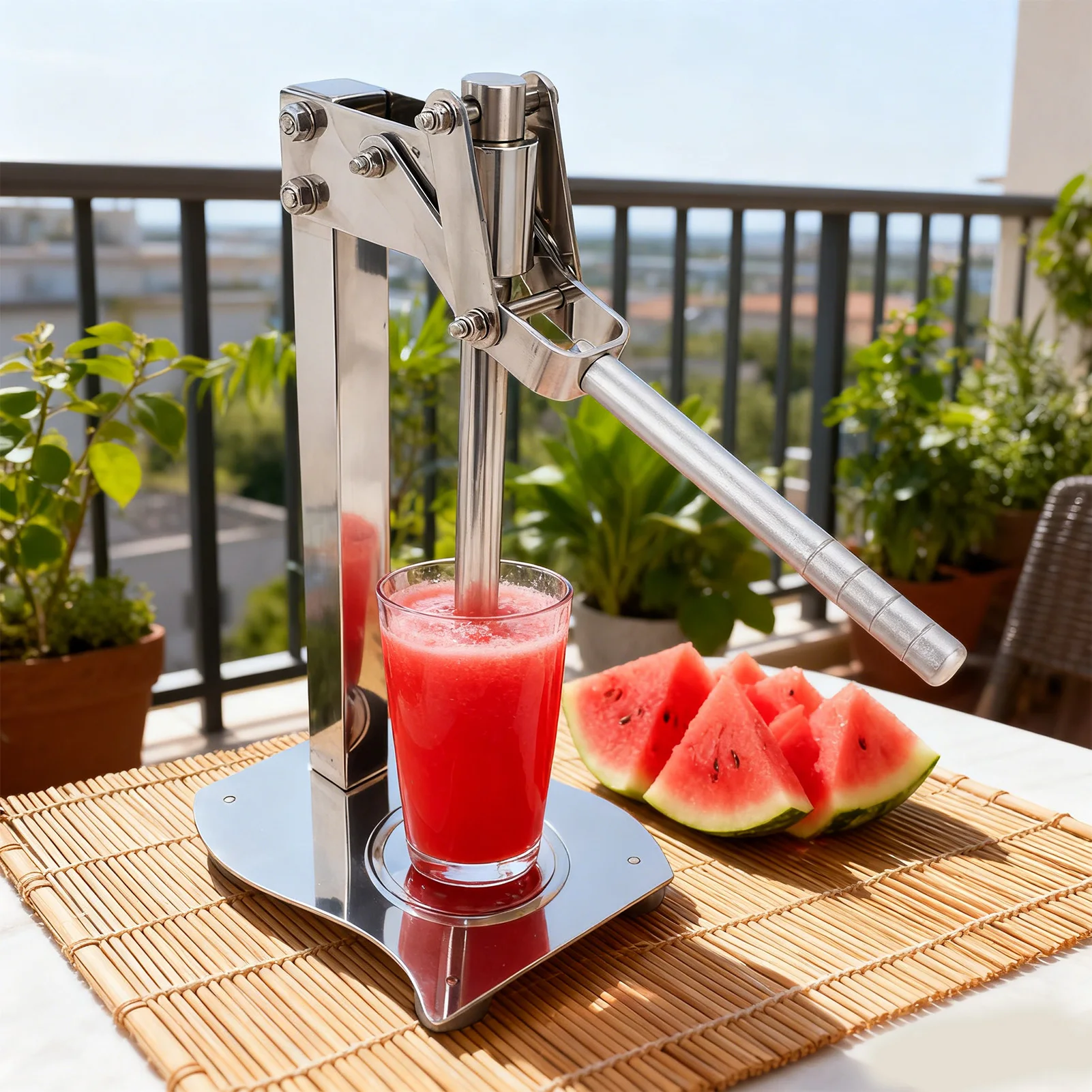 Manual Juicer 304 Stainless Steel Citrus Extractor Lemon Press with Non Slip Handle for Home Kitchen
Manual Juicer 304 Stainless Steel Citrus Extractor Lemon Press with Non Slip Handle for Home Kitchen