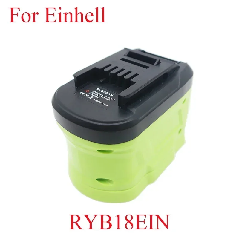 RYB18EIN Battery Converter Adapter for Ryobi Lithium P103 P108 To for Einhell 18V Li-ion Battery for Einhell Li-ion Power Tool
RYB18EIN Battery Converter Adapter for Ryobi Lithium P103 P108 To for Einhell 18V Li-ion Battery for Einhell Li-ion Power Tool