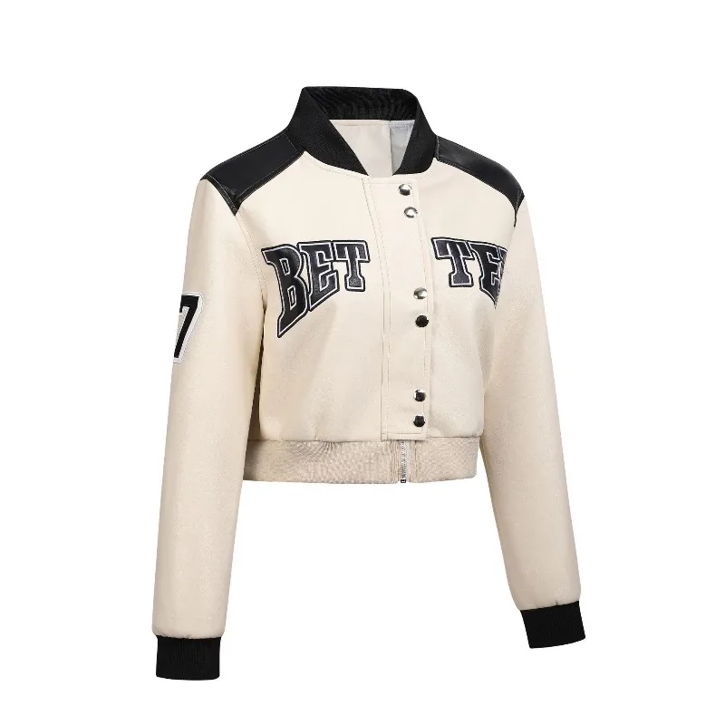 Embroidered Motorcycle Jackets for Women Short PU Leather Jackets Women Streetwear Moto Biker Coats Spring Autumn Women Clothing
Embroidered Motorcycle Jackets for Women Short PU Leather Jackets Women Streetwear Moto Biker Coats Spring Autumn Women Clothing