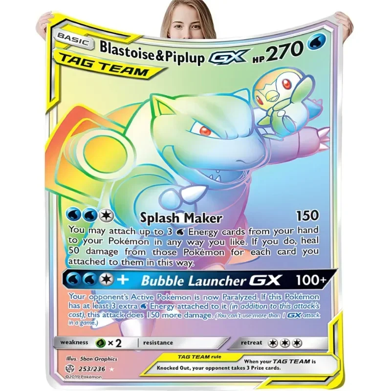 150 X 200cm Large Size Pokemon Series Flannel Blanket Bedroom Sofa Cover Blanket
150 X 200cm Large Size Pokemon Series Flannel Blanket Bedroom Sofa Cover Blanket