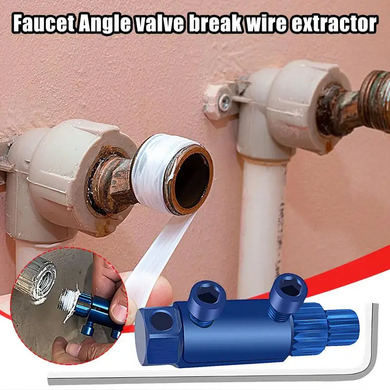 Broken Pipe Thread Remover Stripped Screw Extractor Multifunctional Tap Angle Valve Broken Wire Remover Household Repair Tool
Broken Pipe Thread Remover Stripped Screw Extractor Multifunctional Tap Angle Valve Broken Wire Remover Household Repair Tool
