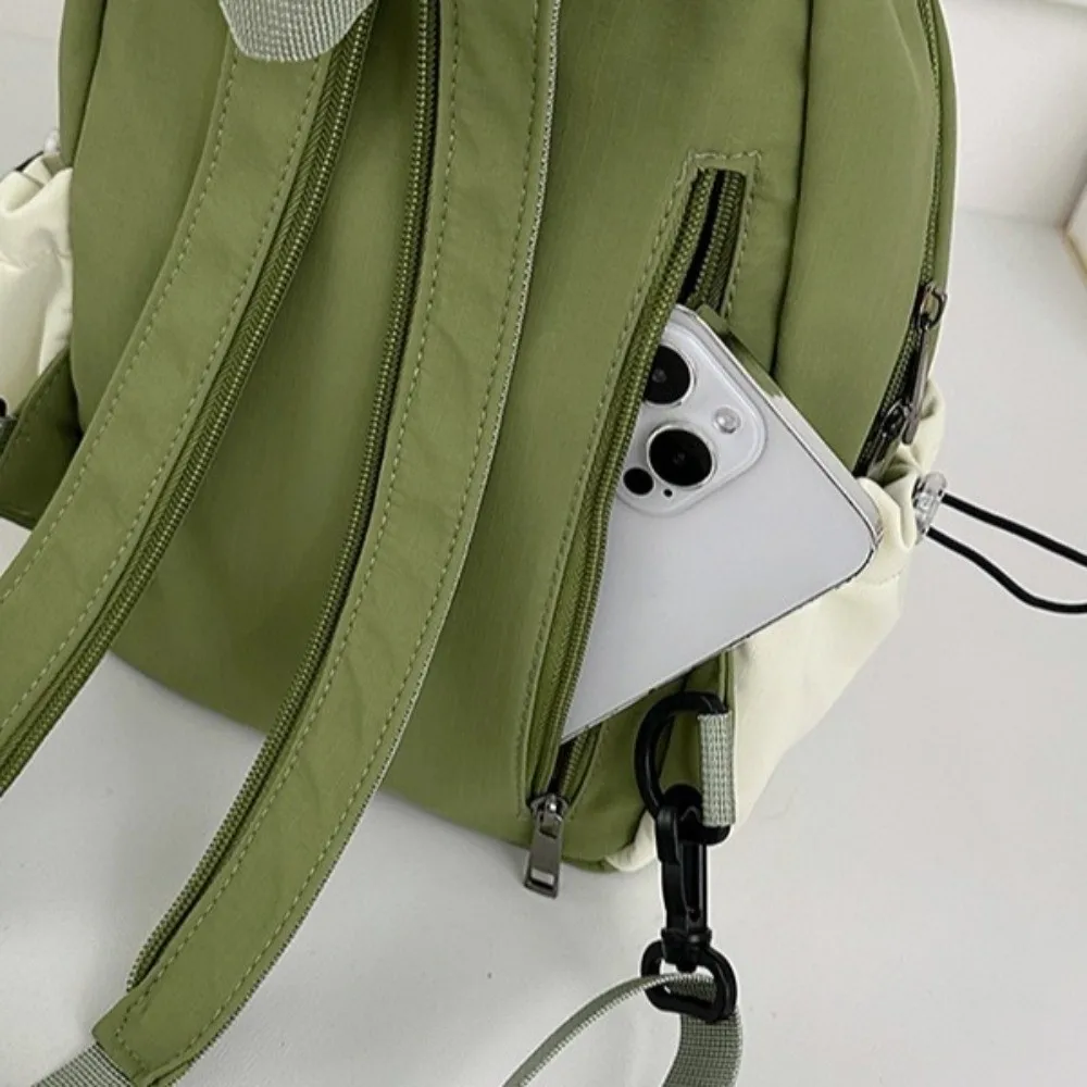 Portable Korean style Women Backpack High Capacity Lightweight Student Schoolbag Nylon Nylon Shoulder Bag Teenagers
Portable Korean style Women Backpack High Capacity Lightweight Student Schoolbag Nylon Nylon Shoulder Bag Teenagers