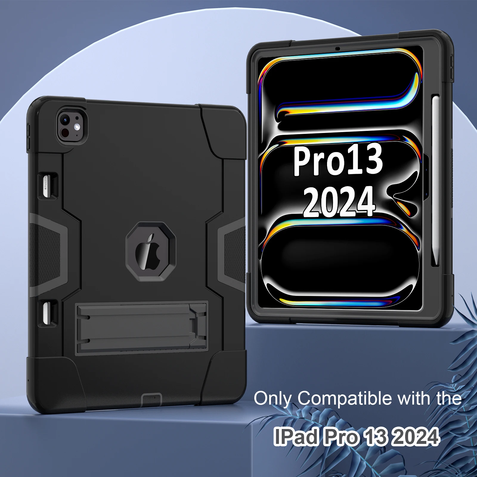 Универсальный гибридный чехол для iPad Pro 13 2025 M5 2024 M4 A3360 A3361 A3362 A2926 A2925 A3007 с 3-слойной защитой и подставкой
Универсальный гибридный чехол для iPad Pro 13 2025 M5 2024 M4 A3360 A3361 A3362 A2926 A2925 A3007 с 3-слойной защитой и подставкой