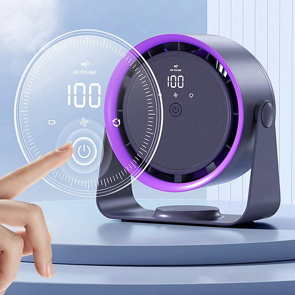 Electric Fan Silent Desktop Electric Fan 360° Rotation Home Office USB Charging Portable Air Cooling Circulating Fan
Electric Fan Silent Desktop Electric Fan 360° Rotation Home Office USB Charging Portable Air Cooling Circulating Fan