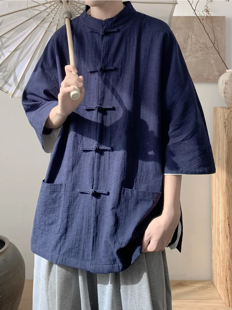 New Chinese Sle Loose Fit Linen irt Men's ort Sve Summer Thin Tang Costume Jaet Trendy f Sve Outerwear
New Chinese Sle Loose Fit Linen irt Men's ort Sve Summer Thin Tang Costume Jaet Trendy f Sve Outerwear
