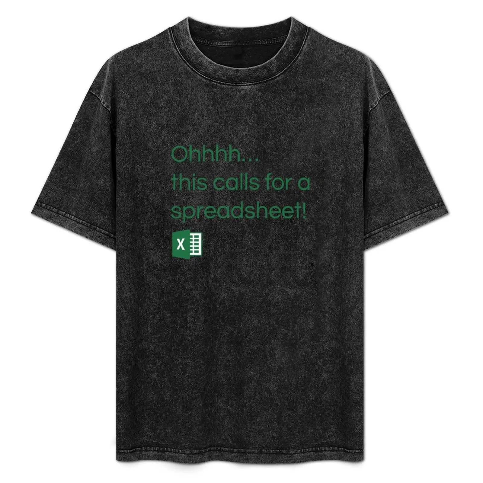 Excel - This calls for a spreadsheet T-Shirt Work Wear Simple Tee Shirt
Excel - This calls for a spreadsheet T-Shirt Work Wear Simple Tee Shirt