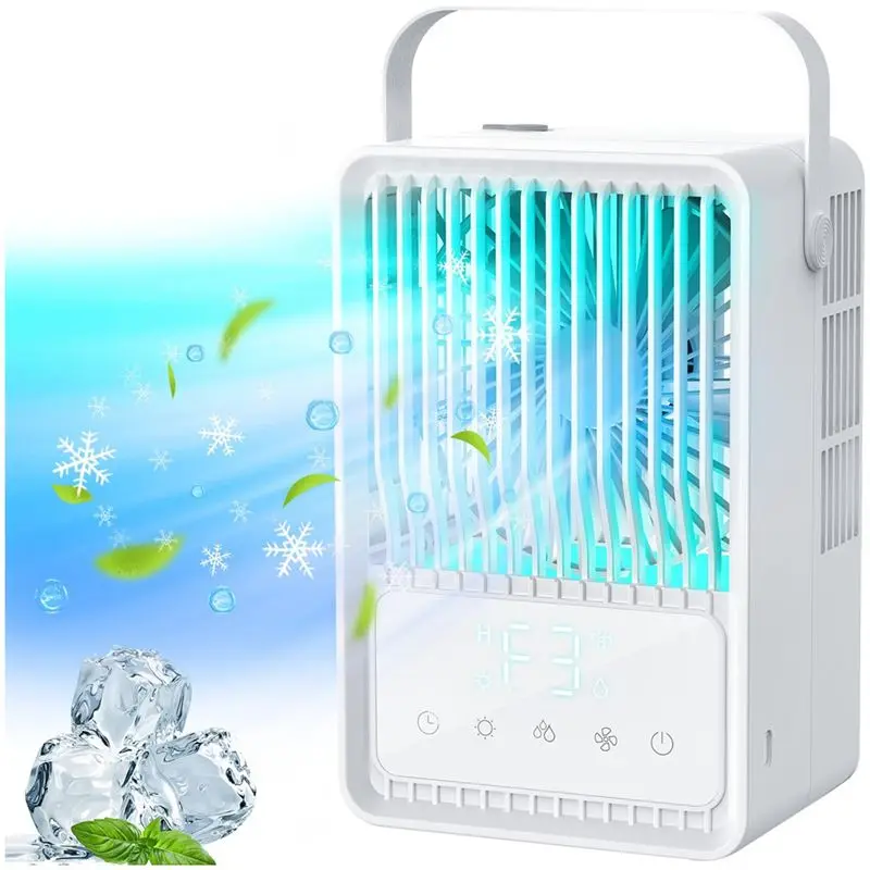 M02K-Air Conditioners Evaporative Air Cooler With 3 Wind Speeds 7 Colors Light Personal Air Conditioner For Room Office Durable
M02K-Air Conditioners Evaporative Air Cooler With 3 Wind Speeds 7 Colors Light Personal Air Conditioner For Room Office Durable