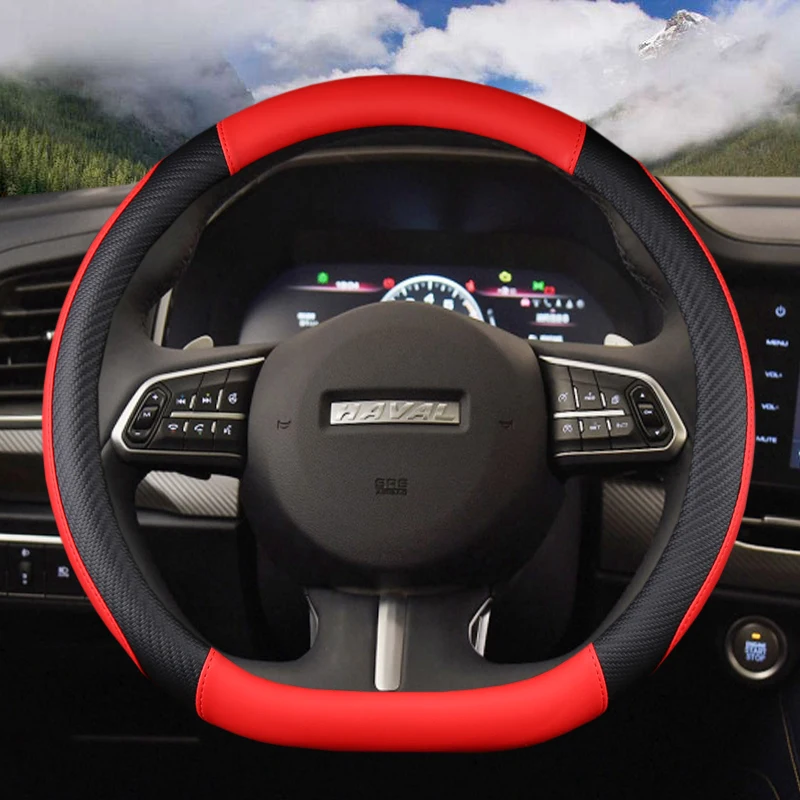 Чехол на руль для Haval F5 F7 F7x Dargo, автомобильные аксессуары, D-тип, натуральная кожа, нескользящий, с защитой от пота
Чехол на руль для Haval F5 F7 F7x Dargo, автомобильные аксессуары, D-тип, натуральная кожа, нескользящий, с защитой от пота
