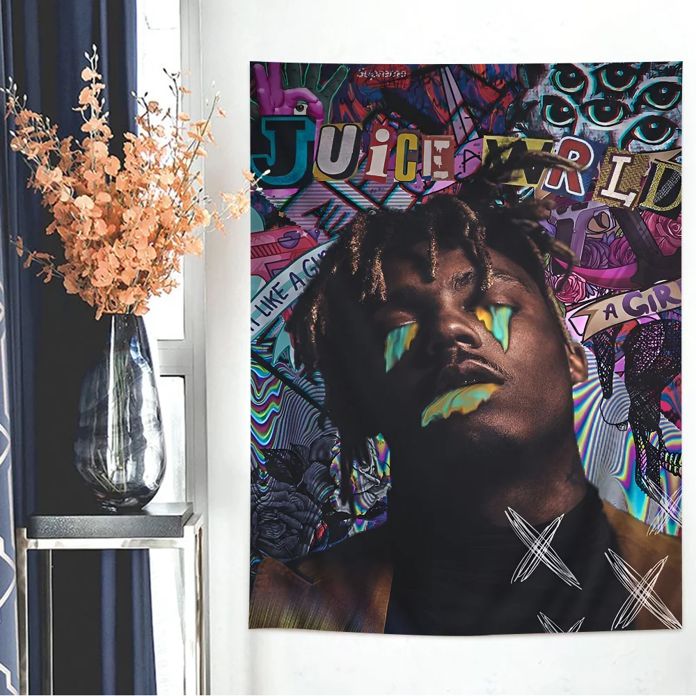 Juice Wrld Hippie Wall Hanging Tapestries Bohemian Wall Tapestries Mandala INS Home Decor
Juice Wrld Hippie Wall Hanging Tapestries Bohemian Wall Tapestries Mandala INS Home Decor