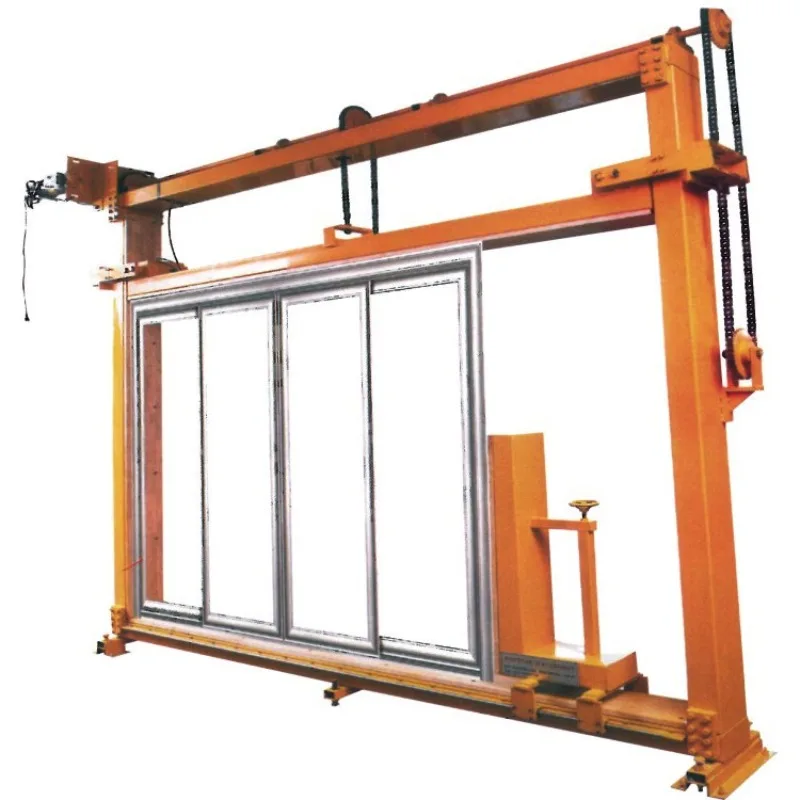 Sliding door wardrobe art door door professional frame equipment multi-functional aluminum door and window debugging frame
Sliding door wardrobe art door door professional frame equipment multi-functional aluminum door and window debugging frame