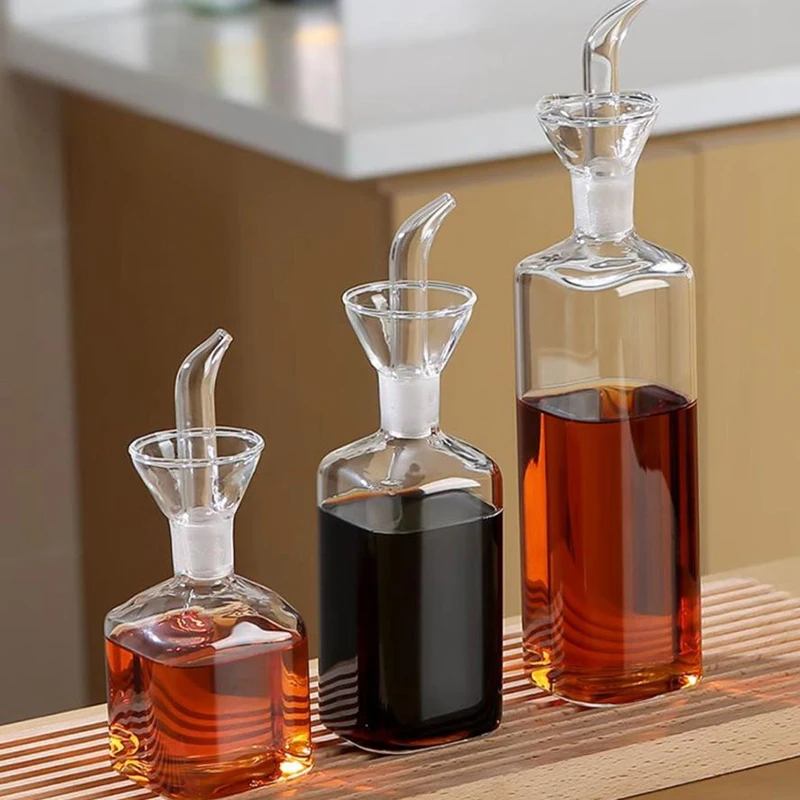 Диспенсер для масла из боросиликатного стекла, герметичная бутылка для кухни, кастрюля для соевого соуса без капель, уксуса и приправы
Диспенсер для масла из боросиликатного стекла, герметичная бутылка для кухни, кастрюля для соевого соуса без капель, уксуса и приправы