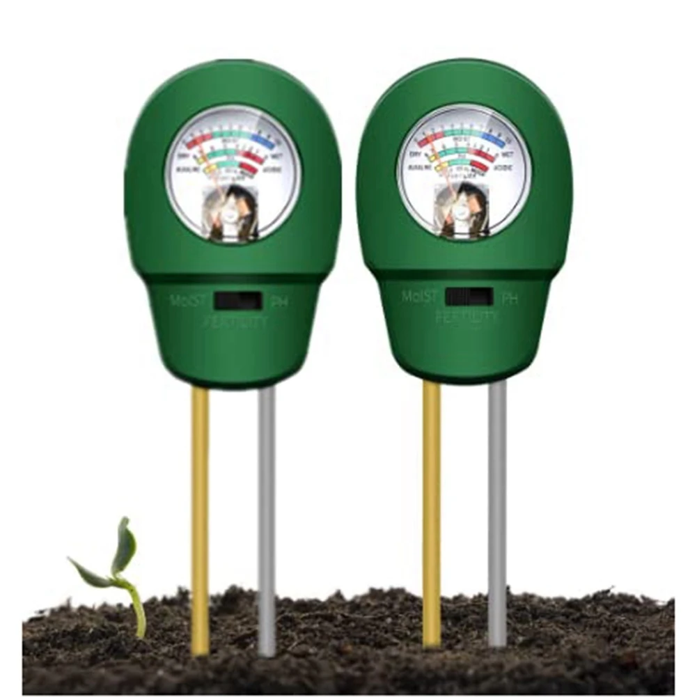 2Pack Soil PH Meter,3-In-1 Soil Tester with Soil Fertility,Humidity and PH Meter, Used for Plant Care,Moisture Monitor
2Pack Soil PH Meter,3-In-1 Soil Tester with Soil Fertility,Humidity and PH Meter, Used for Plant Care,Moisture Monitor