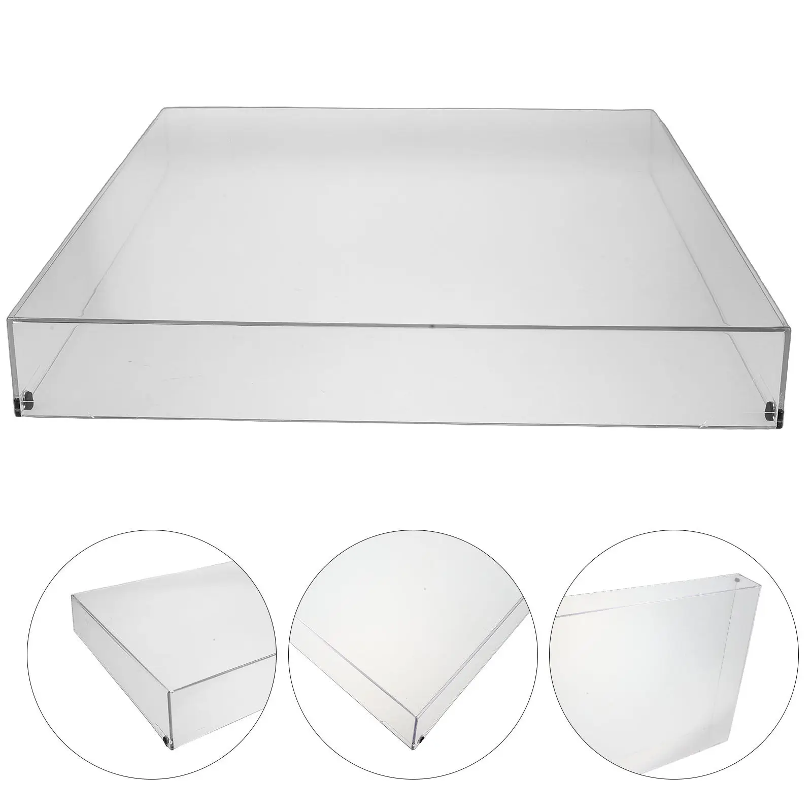 Crystal Clear Acrylic Turntable Dust Cover Replacement 16.2x13.2x2.4in for Vinyl Record Player Dustproof Protective Lid Audio
Crystal Clear Acrylic Turntable Dust Cover Replacement 16.2x13.2x2.4in for Vinyl Record Player Dustproof Protective Lid Audio