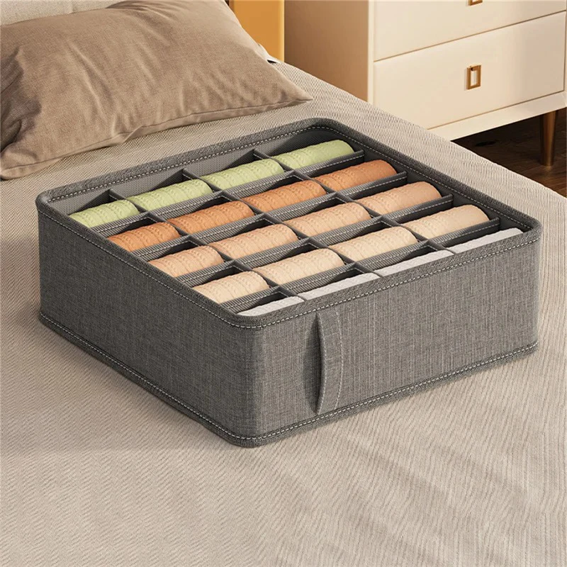 6-20 Cells Compartments Storage Box Stackable Drawer Organizer for Socks Bras Underwear Home Organization Sorting Containers
6-20 Cells Compartments Storage Box Stackable Drawer Organizer for Socks Bras Underwear Home Organization Sorting Containers