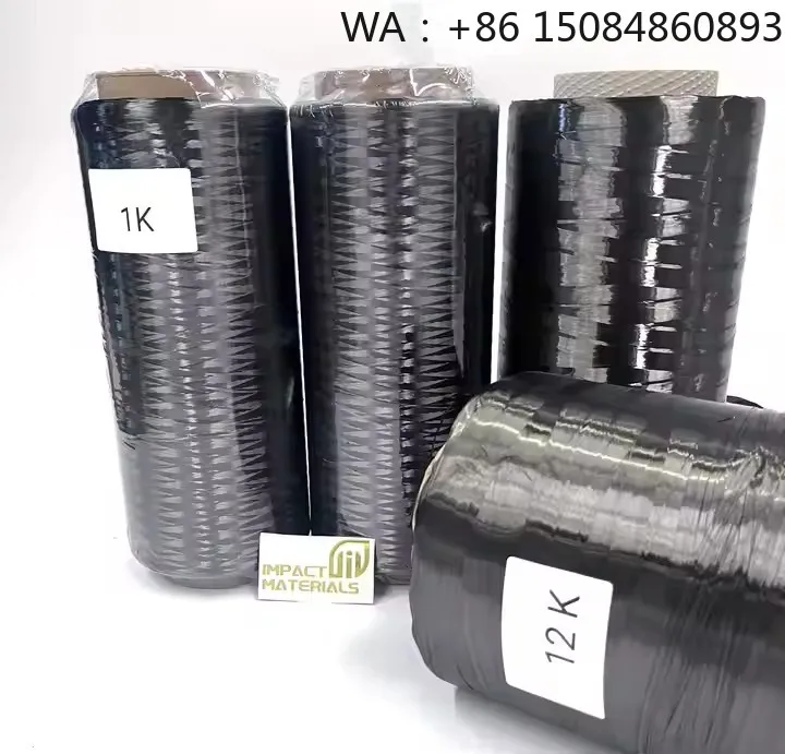 1k 12k Waterproof Conductive Carbon Fiber Roving Yarn, Cone Packaged Fiber for Industrial and Craft Applications
1k 12k Waterproof Conductive Carbon Fiber Roving Yarn, Cone Packaged Fiber for Industrial and Craft Applications
