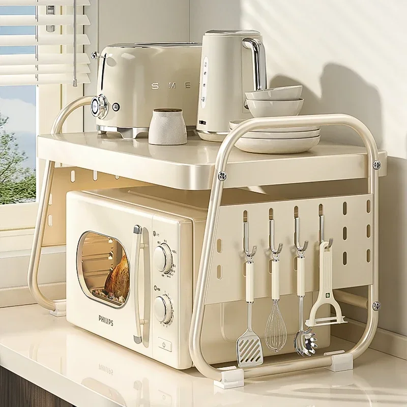 Kitchen Metal Shelf Microwave Oven Storage Rack Home Countertops Storage Stand Multi-function Steel Stands Kitchen Organization
Kitchen Metal Shelf Microwave Oven Storage Rack Home Countertops Storage Stand Multi-function Steel Stands Kitchen Organization