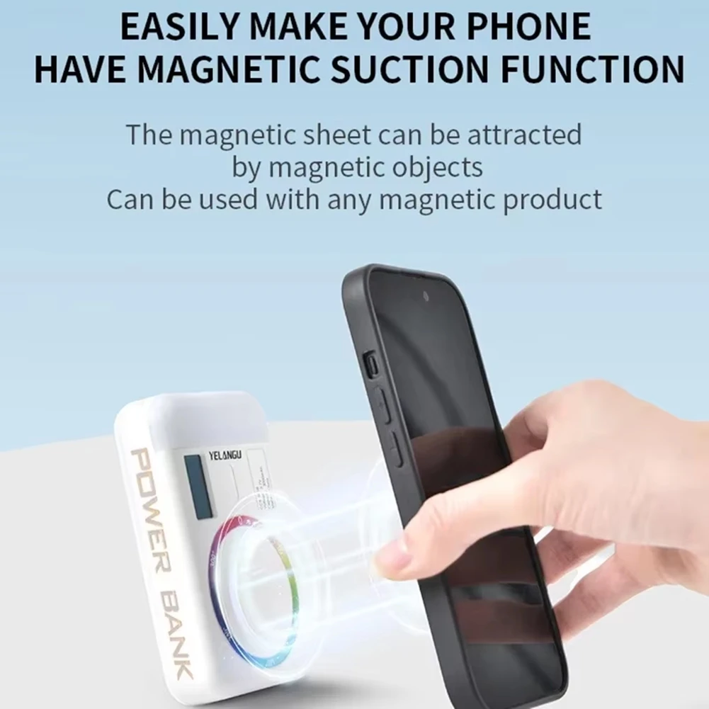 New Portable Fill Light RGB Magnetic Camera Lighting Double-Sided Freely Adjust Brightness for Live Photography
New Portable Fill Light RGB Magnetic Camera Lighting Double-Sided Freely Adjust Brightness for Live Photography