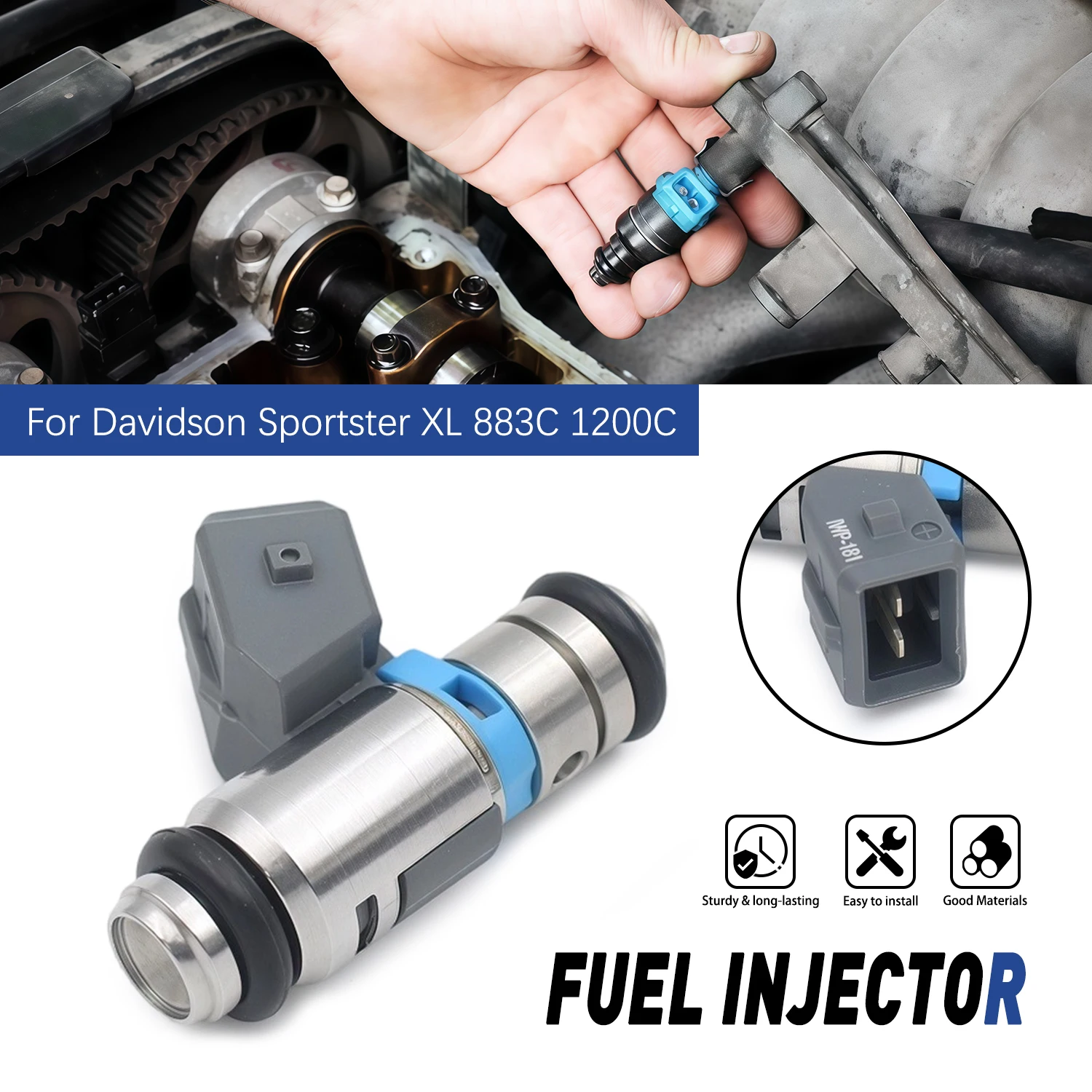 Fuel Injector Nozzle For Harley Davidson Sportster Superlow XL 1200T 883 883C 883R 883N 883L 1200C 1200X 1200T 1200R 1200N EFI
Fuel Injector Nozzle For Harley Davidson Sportster Superlow XL 1200T 883 883C 883R 883N 883L 1200C 1200X 1200T 1200R 1200N EFI