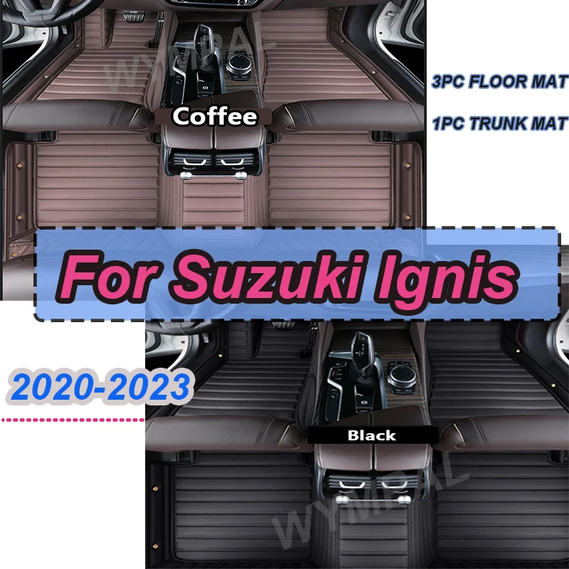Роскошные автомобильные коврики для Suzuki Ignis MF 2020 2021 2022 2023, авто кожаный напольный коврик, прочные коврики, коврики, автомобильные аксессуары, запчасти
Роскошные автомобильные коврики для Suzuki Ignis MF 2020 2021 2022 2023, авто кожаный напольный коврик, прочные коврики, коврики, автомобильные аксессуары, запчасти