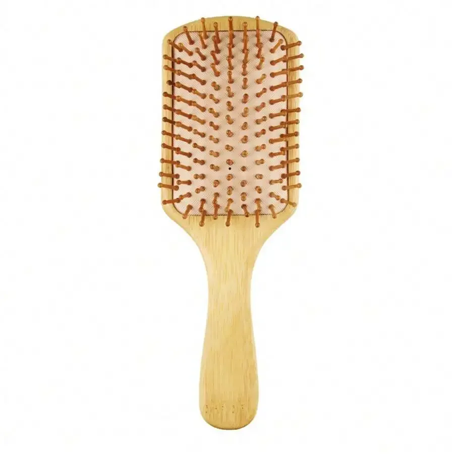 Bamboo Paddle Hair Brush With Bristles For Thick Curly Hair Detangling Massage
Bamboo Paddle Hair Brush With Bristles For Thick Curly Hair Detangling Massage