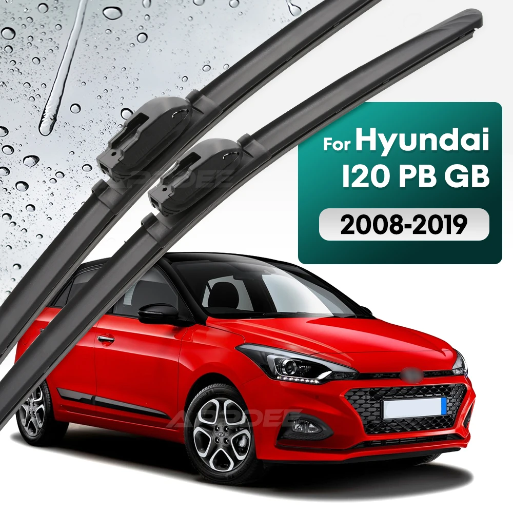 Silicone & rubber Front Wiper Blades Set For Hyundai I20 PB GB 2008 - 2019 Windshield Windscreen Window Brush 24"+16"
Silicone & rubber Front Wiper Blades Set For Hyundai I20 PB GB 2008 - 2019 Windshield Windscreen Window Brush 24"+16"