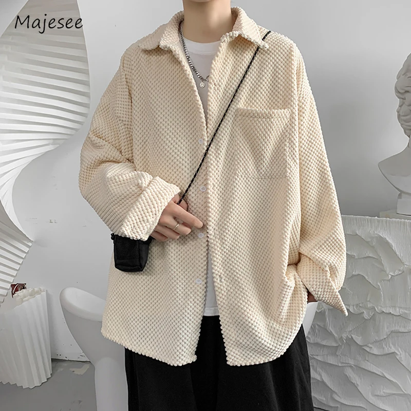 Autumn Jackets Men Chic Streetwear Long Sleeves All-match Korean Style Unisex Fashion Loose Clothing Preppy Comfortable
Autumn Jackets Men Chic Streetwear Long Sleeves All-match Korean Style Unisex Fashion Loose Clothing Preppy Comfortable