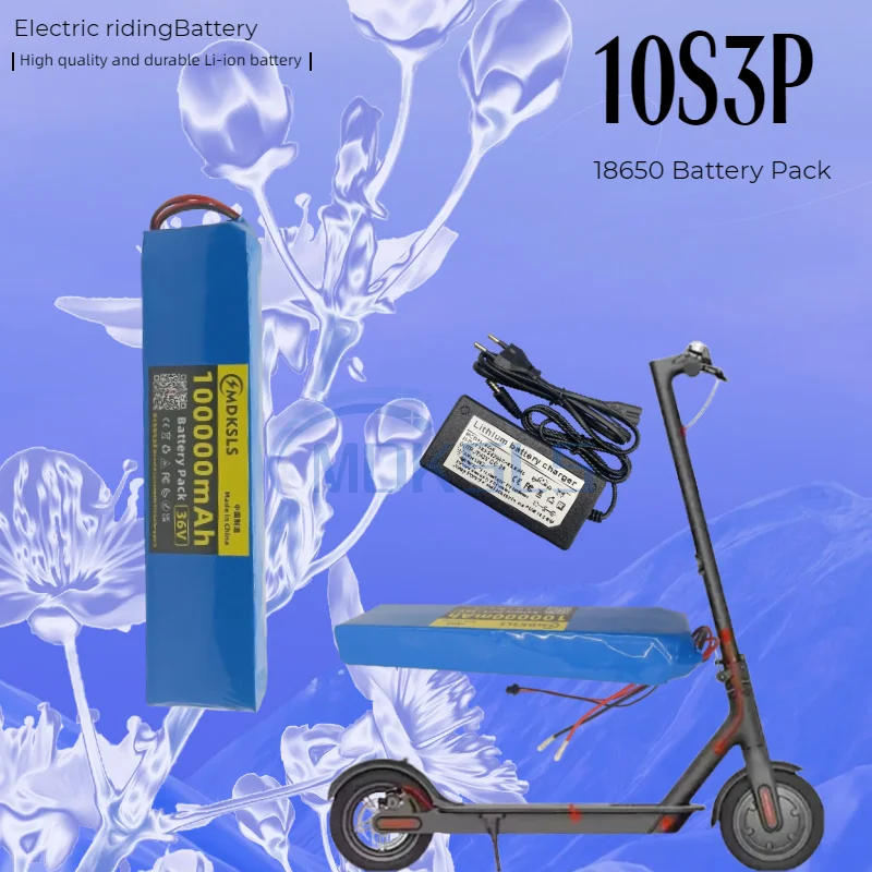 10S3P 36V 100000mAh 100% Brand New Lithium-Ion Rechargeable Battery Suitable for Electric Products Such as Scooters Battery
10S3P 36V 100000mAh 100% Brand New Lithium-Ion Rechargeable Battery Suitable for Electric Products Such as Scooters Battery