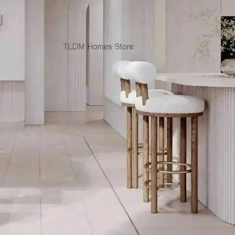 Bedroom Bar Cadeira Stools Chairs Designer Modern Cream Height Nordic Aesthetic Soft Comfortable Minimalist Bar Bar Furniture
Bedroom Bar Cadeira Stools Chairs Designer Modern Cream Height Nordic Aesthetic Soft Comfortable Minimalist Bar Bar Furniture