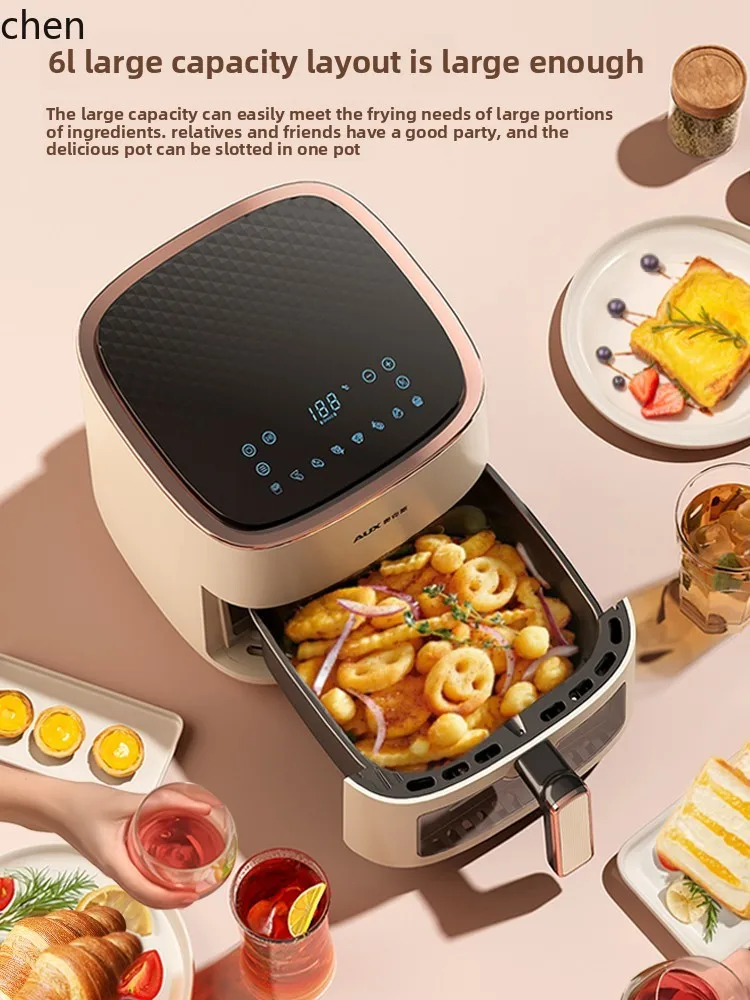 HXL Air Fryer Intelligent Large Capacity Visual No Turning Oil Free Multifunctional Electric Oven Machine 
HXL Air Fryer Intelligent Large Capacity Visual No Turning Oil Free Multifunctional Electric Oven Machine