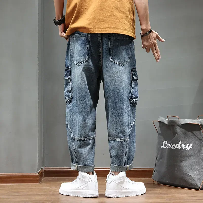Loose Man Cowboy Pants Baggy Classic Autumn Trousers Clothing Goth Y 2k Vintage Designer Cheap Y2k Trend 2025 Xs Jeans for Men
Loose Man Cowboy Pants Baggy Classic Autumn Trousers Clothing Goth Y 2k Vintage Designer Cheap Y2k Trend 2025 Xs Jeans for Men