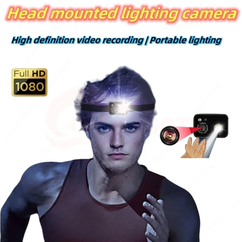 1080P Mini Action Camera Headlight Sports Camera Wave Hand Induction Video Recorder Built in Battery First Perspective Camcorder
1080P Mini Action Camera Headlight Sports Camera Wave Hand Induction Video Recorder Built in Battery First Perspective Camcorder