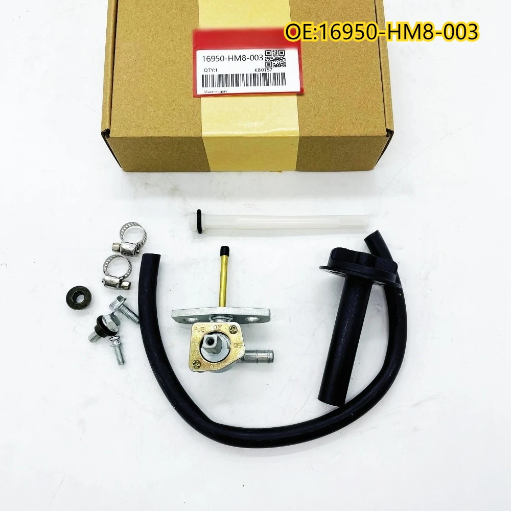 High quality New For 16950-HM8-003 Fuel Tank Petcock Valve Switch Kit With Knob for Honda Rancher 350
High quality New For 16950-HM8-003 Fuel Tank Petcock Valve Switch Kit With Knob for Honda Rancher 350